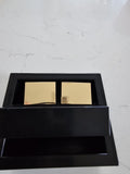 Polished Gold Rectangular Cufflinks