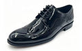 Black Patent Leather Brogue Oxford