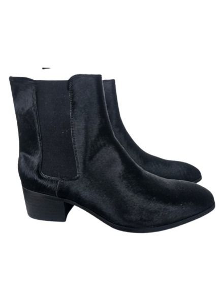 Onyx Textured-Hair Chelsea Boot