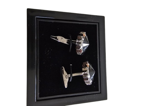 Black Gear Cufflinks