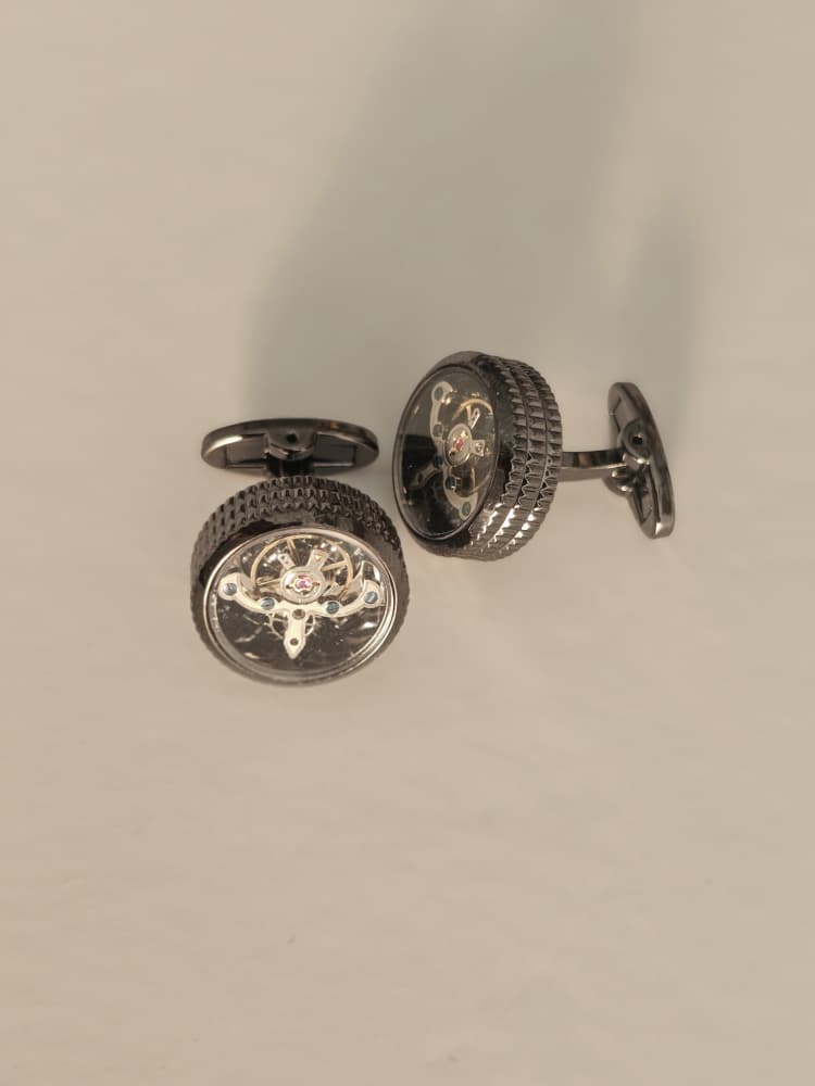 Skeleton Watch Movement Cufflinks